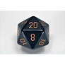 Opaque 34mm d20 Dusty Blue|copper [CHXXQ2026